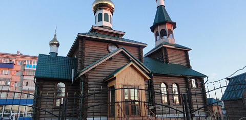 Церковь Серафима Саровского в Кургане