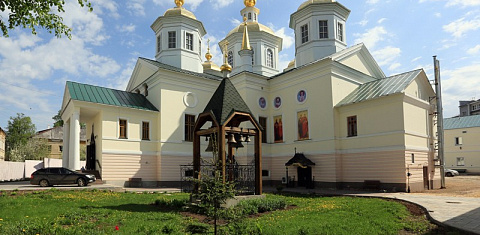 Крестовоздвиженский монастырь в Нижнем Новгороде