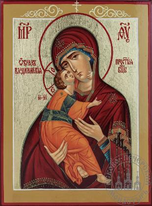 Владимирская икона Божией Матери   