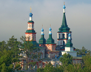 Крестовоздвиженская церковь в Иркутске