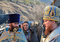 Свято-Троицкий храм в селе Онгудай