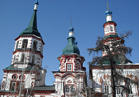 Крестовоздвиженская церковь в Иркутске